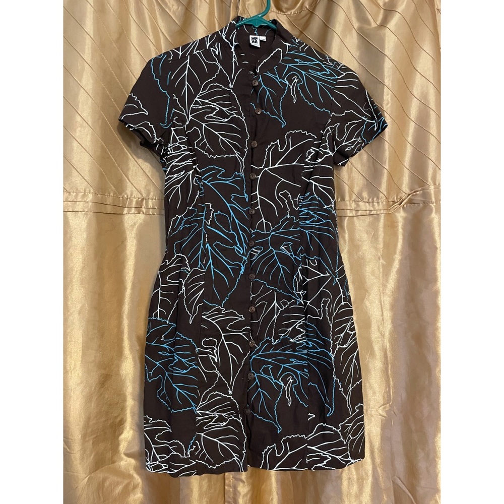 SigZane Women’s xxs button up dress